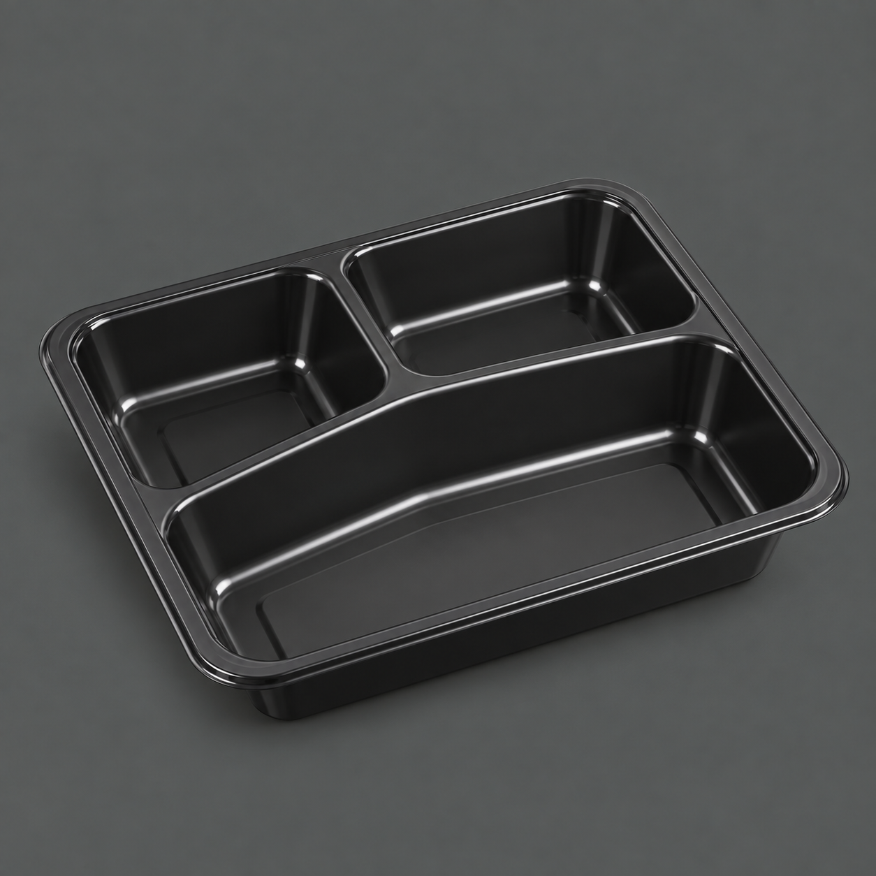 PP Sealing Tray 3-Comp 900ml
